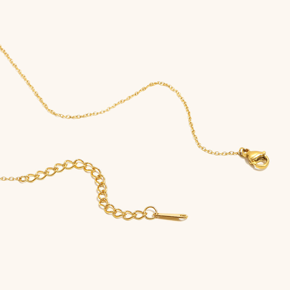 Flutter Baby Butterfly Necklace – 18K Gold Stainless Steel Dainty Butterfly Chain, Waterproof Hypoallergenic, Cute Everyday Necklace