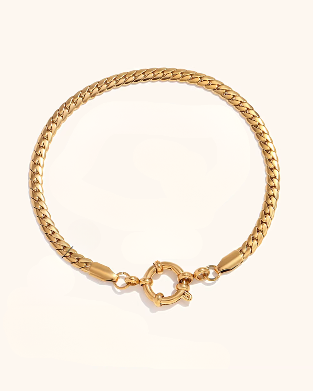 Stainless Steel Charm Holder Bracelet