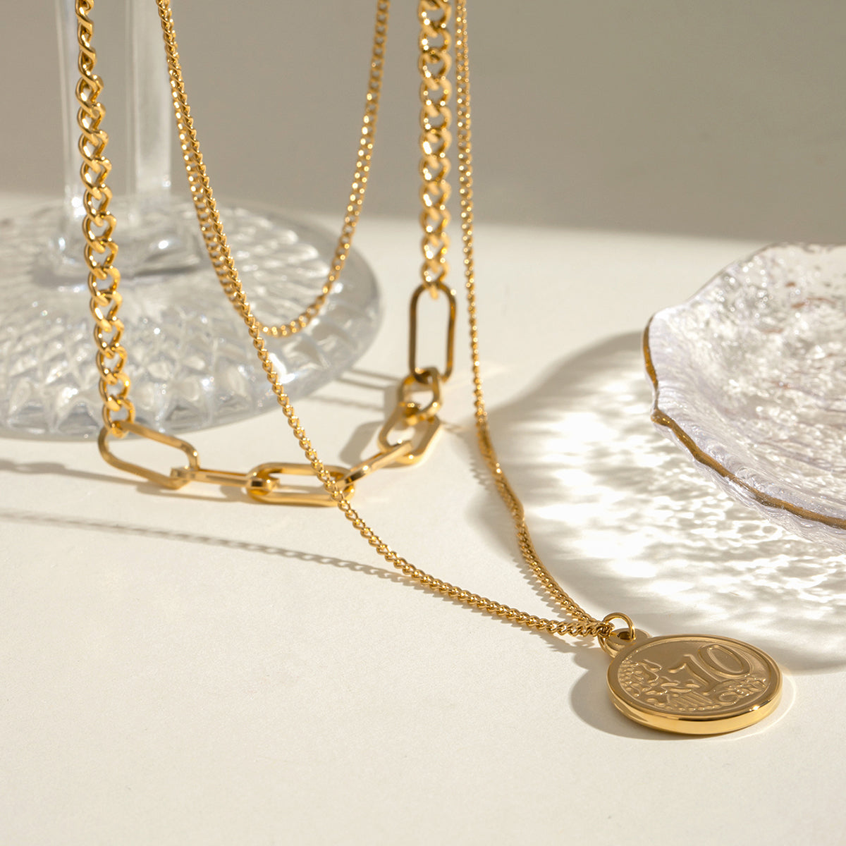 Milan Layer Stainless Steel Necklace
