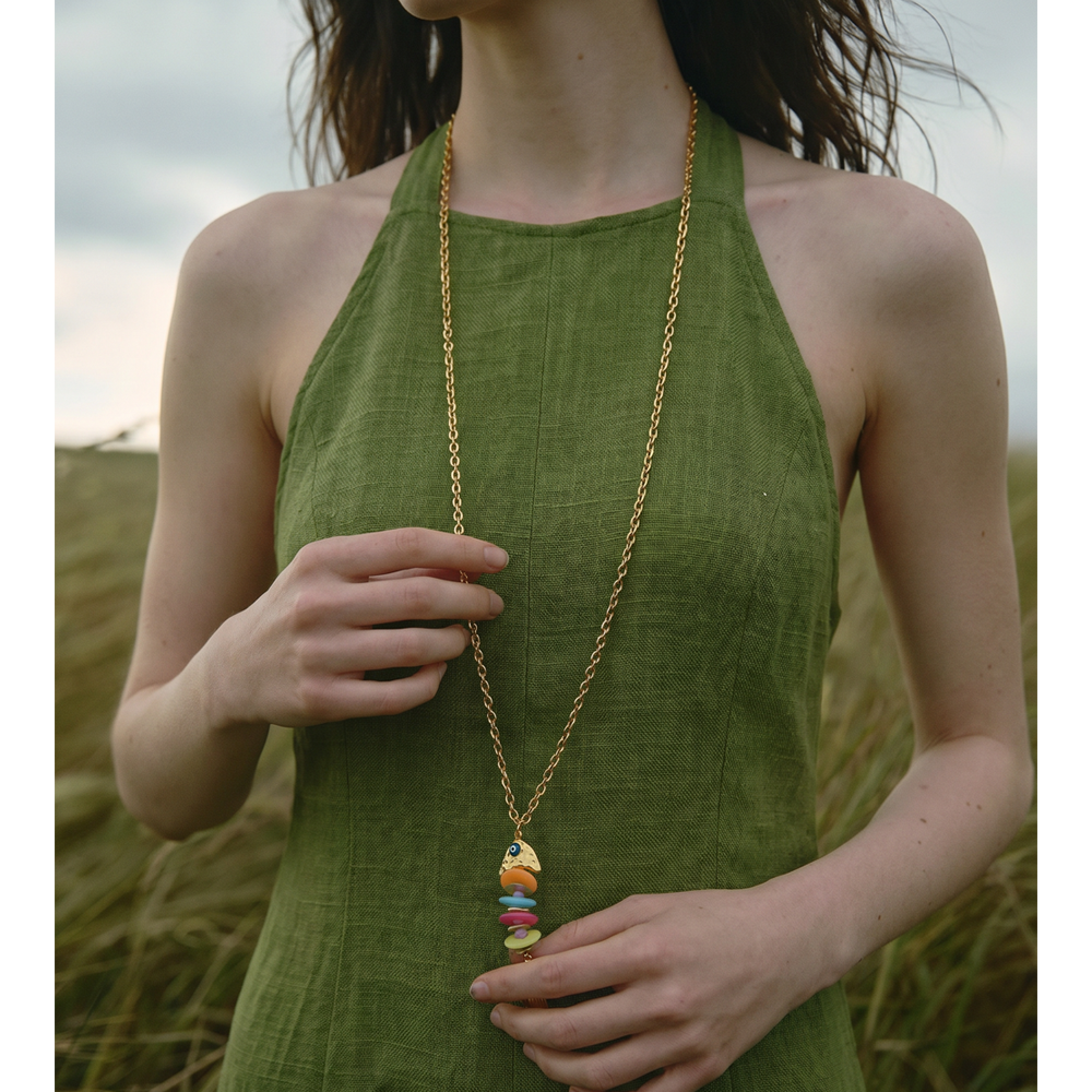 Chunky Fish Necklace