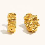 Francis Textured Hoops