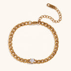 Larissa 18k Stainless Steel Bracelet