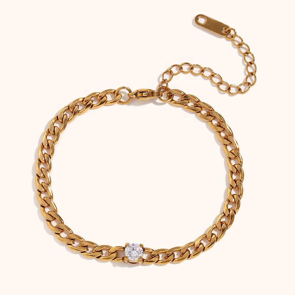 Larissa 18k Stainless Steel Bracelet