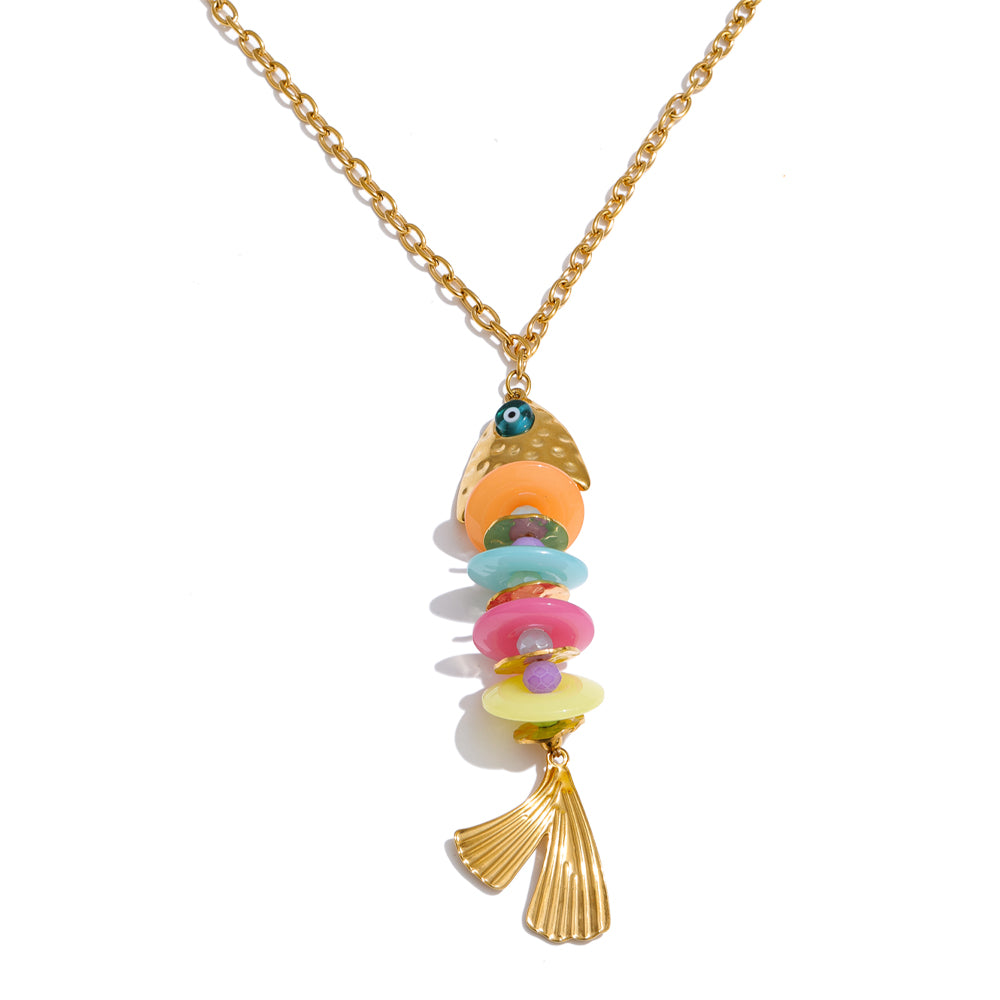 Chunky Fish Necklace