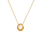 Margot Stainless Steel Pearl Necklace