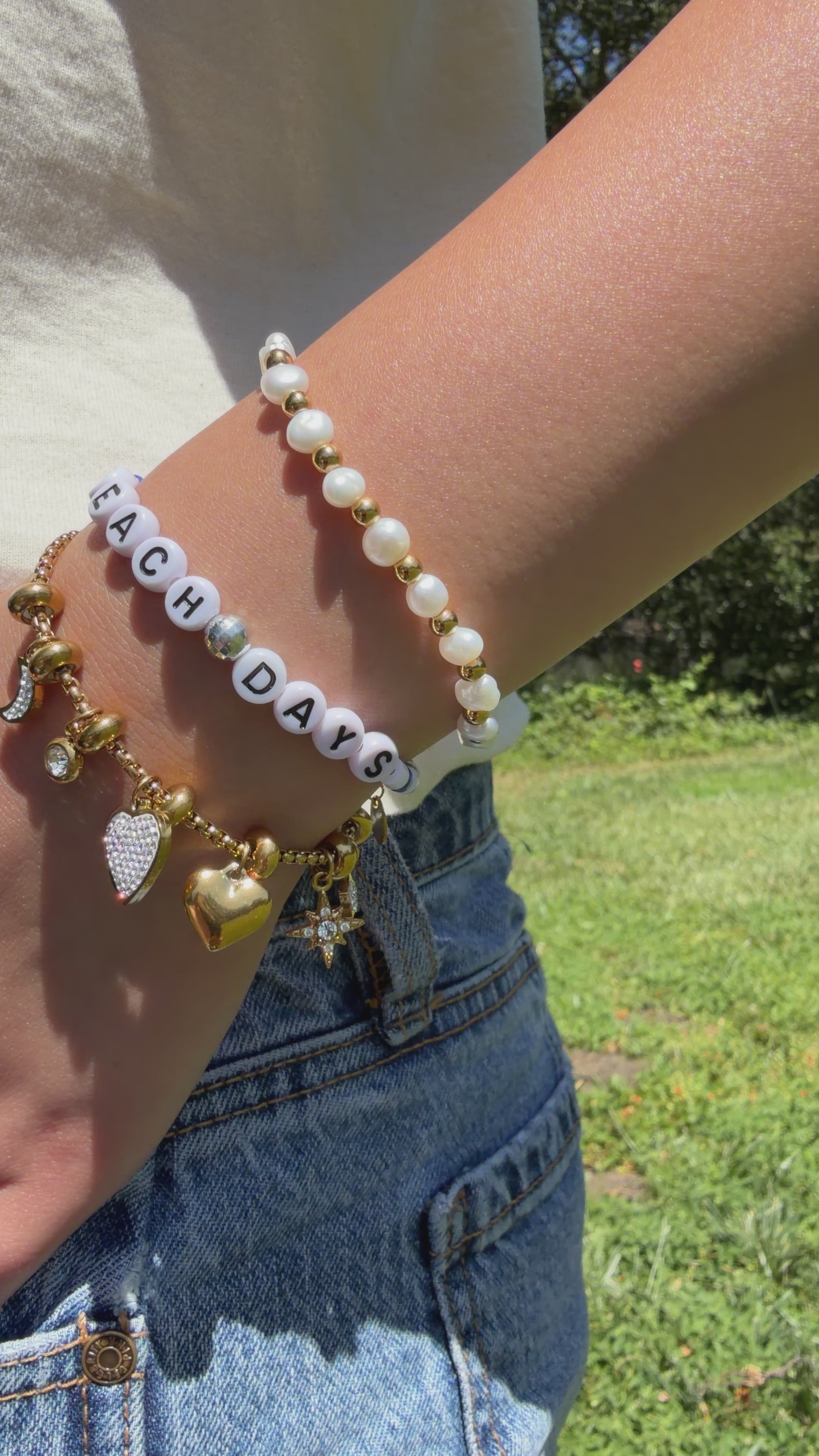 bracelet stack starlight