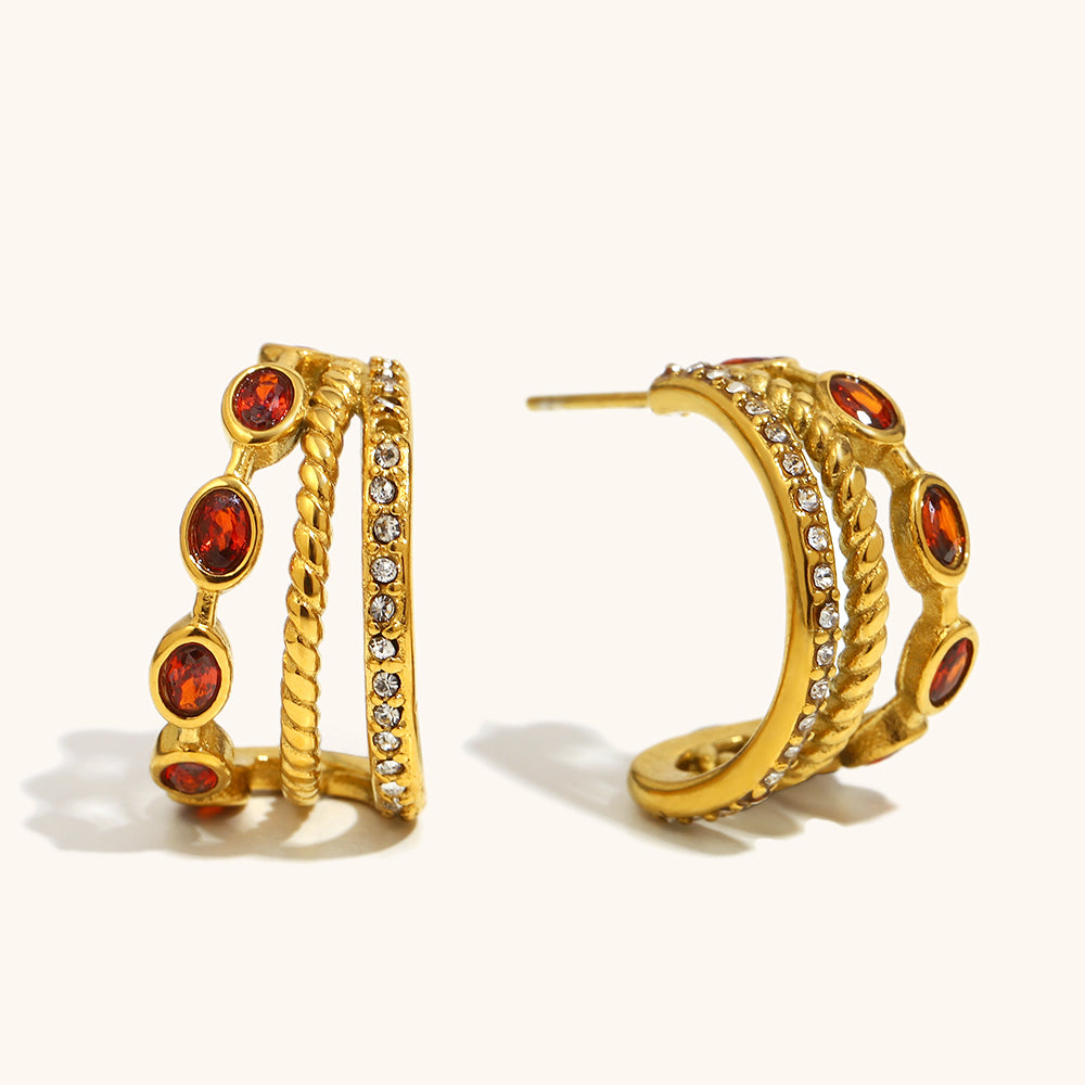 The Ruby Lane Hoops