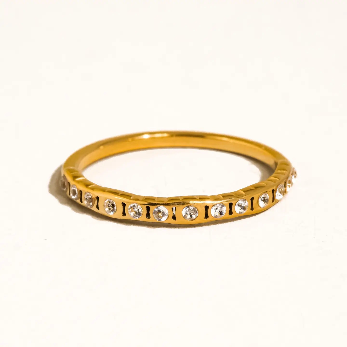 Niza Part 3 Stainless Steel Ring