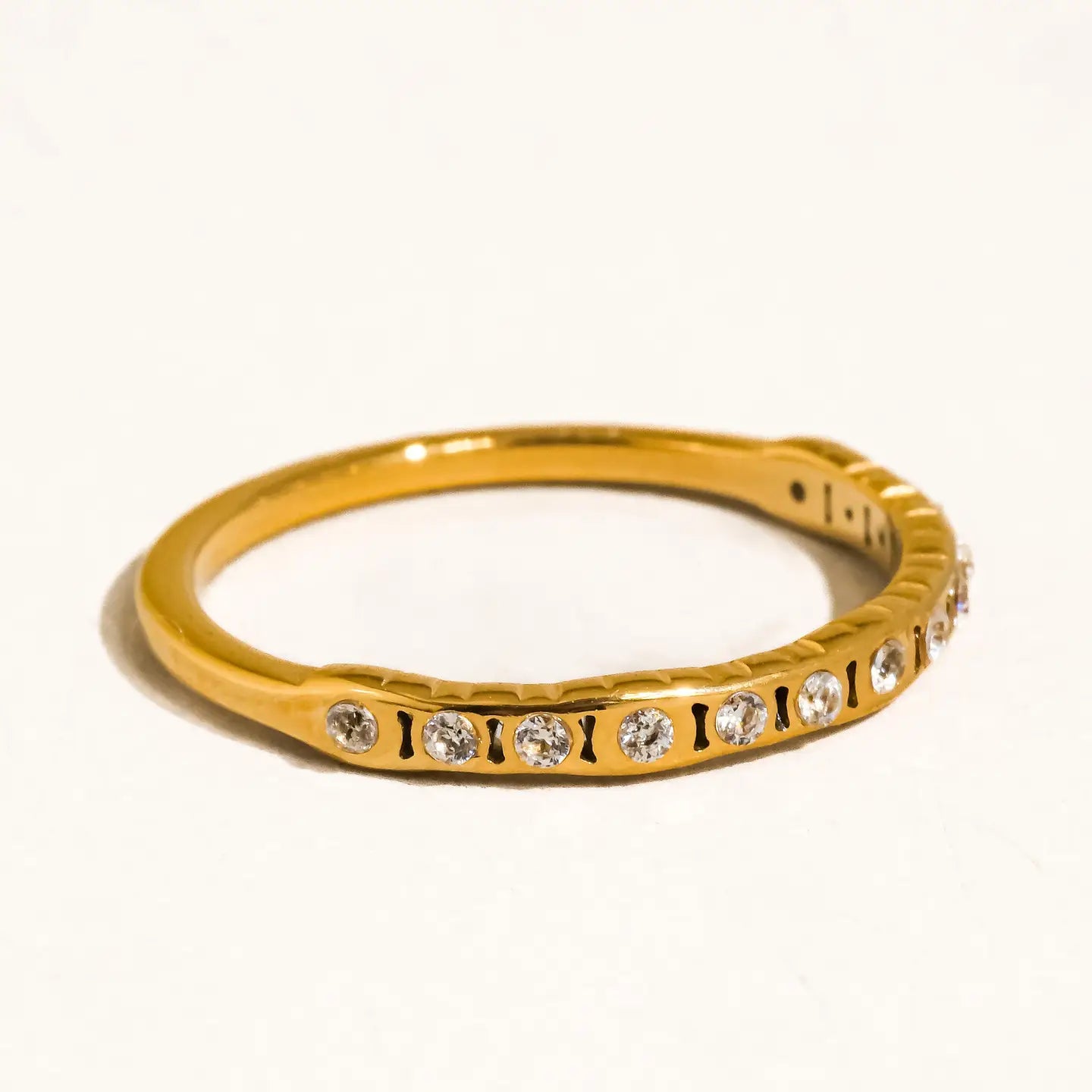 Niza Part 3 Stainless Steel Ring