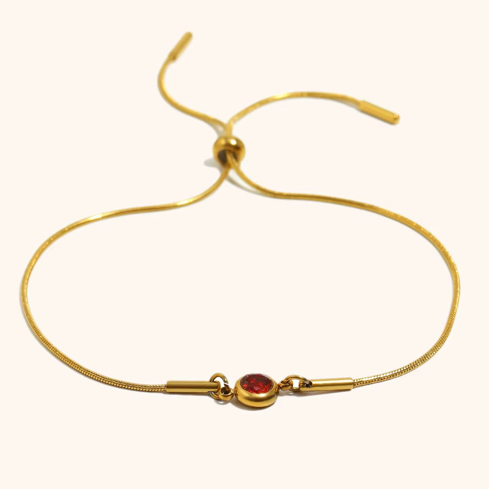 The Ruby Lane Adjustable Bracelet