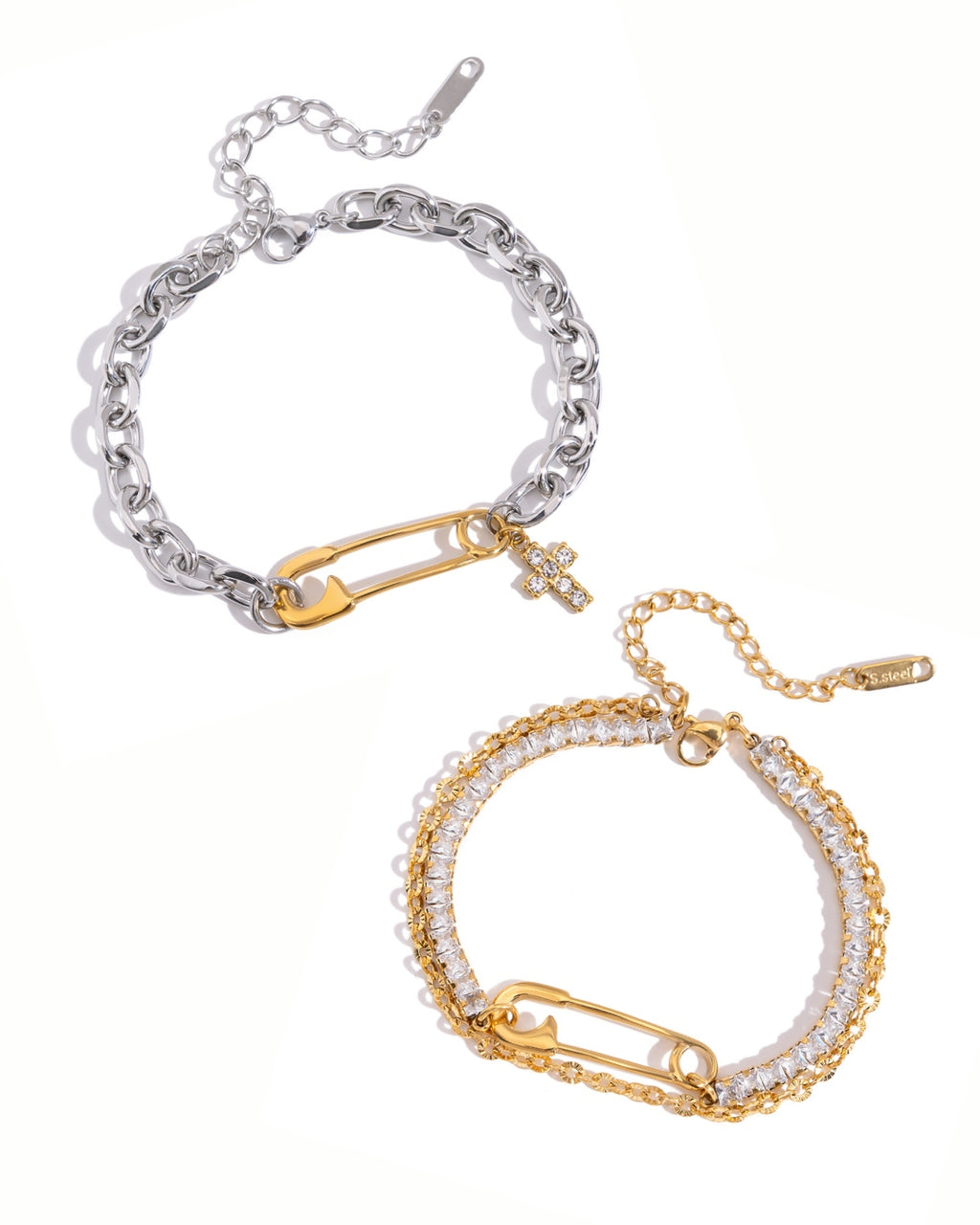 Rebel Soul Stainless Steel Non Tarnish Bracelet