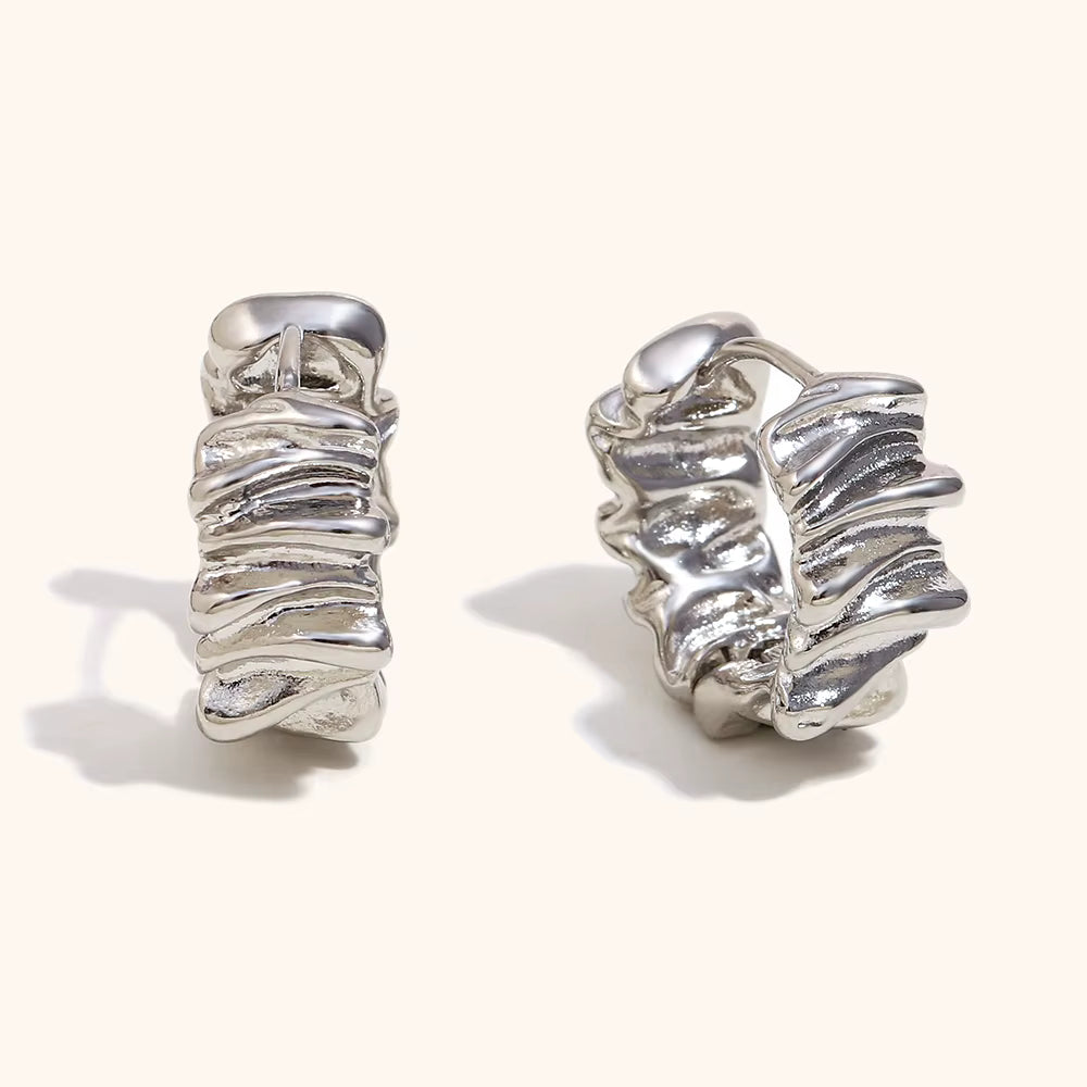 Francis Textured Hoops