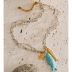 Blue Pesca Necklace