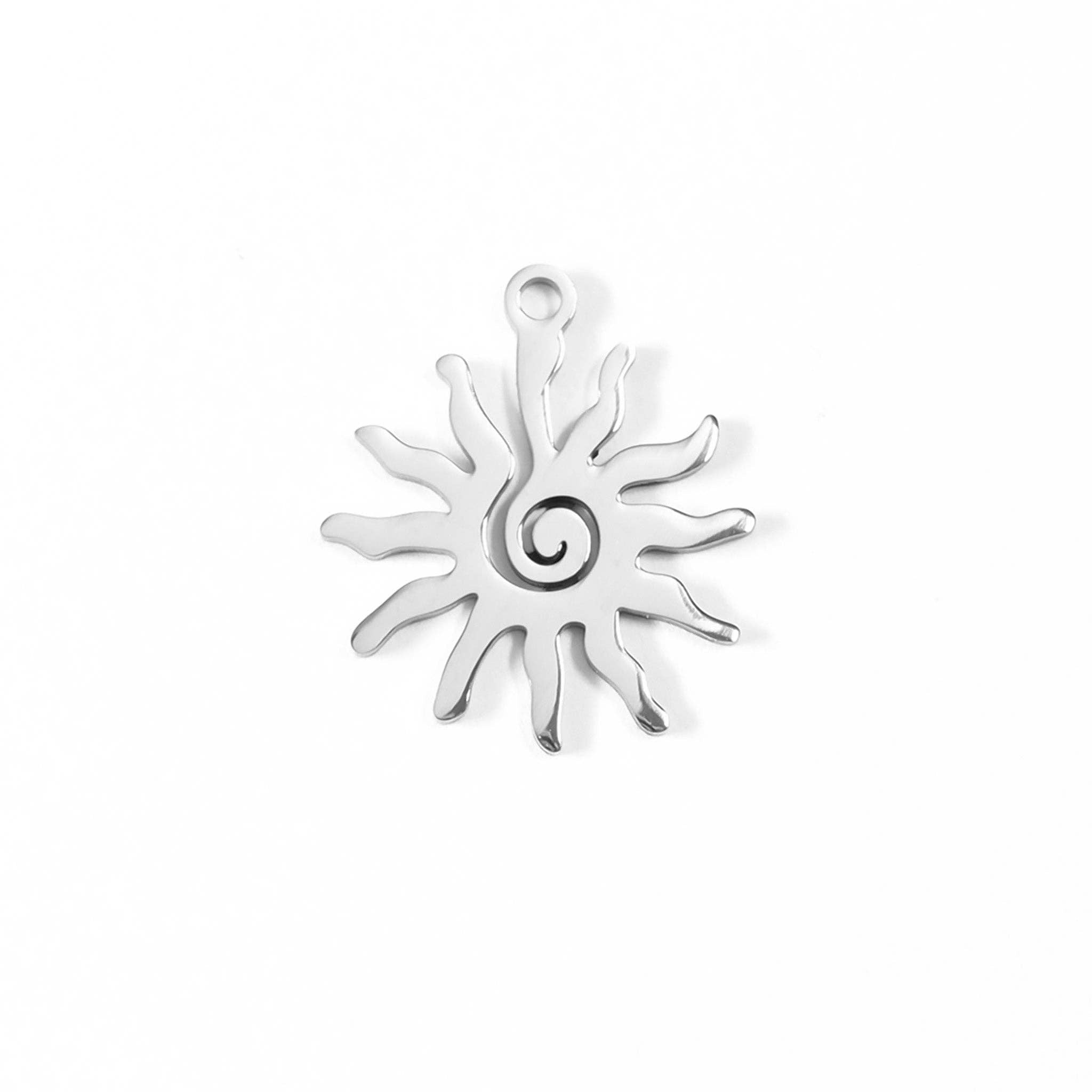 Stainless Steel Silver Charms