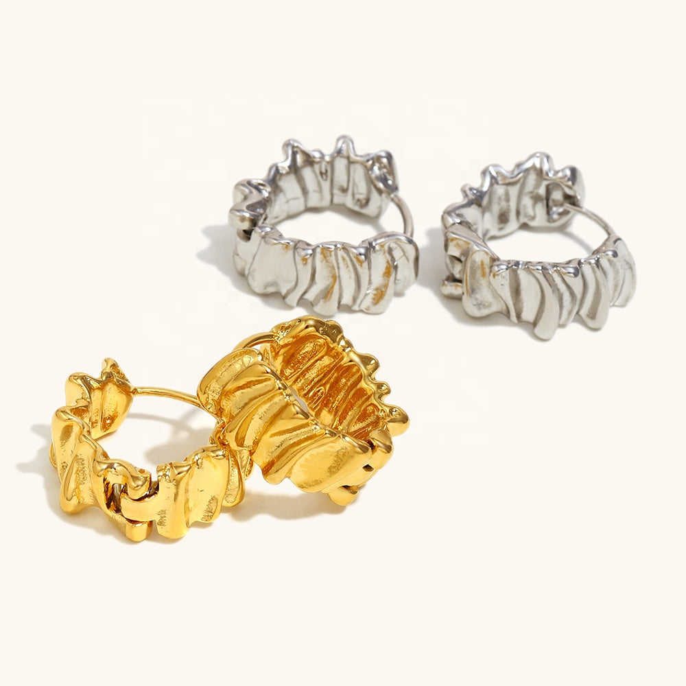 Francis Textured Hoops